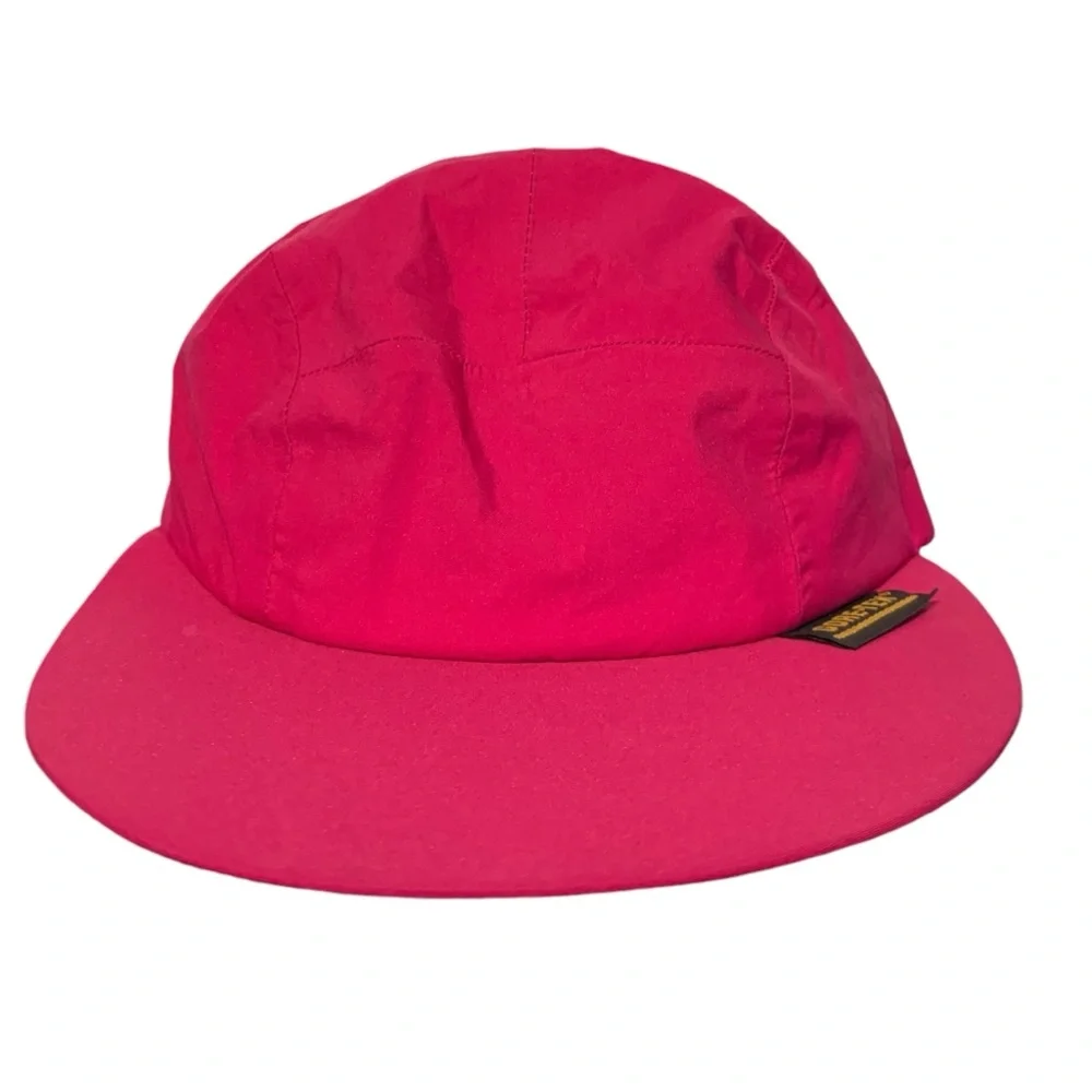 Vintage Eddie Bauer Gore-Tex Duck Bill Hat Hot Pink USA Made OS